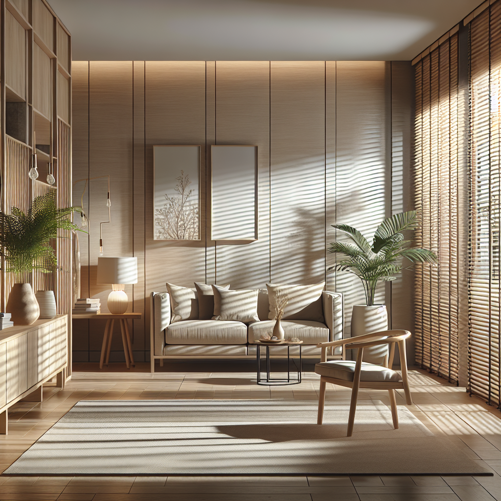 Les Stores Californien : Un Élément Clé pour une Décoration Intérieure Harmonisée